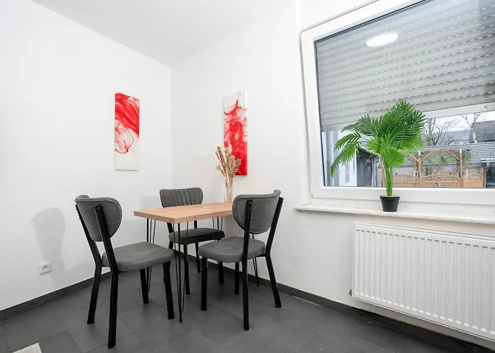 Livemore24 - Space In Recklinghausen Hoch Smart-Tv - 24-7 Check-In Und Kueche *