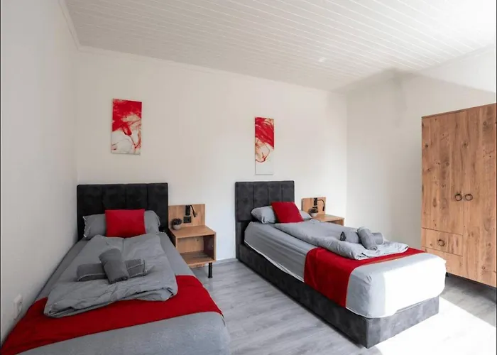 Livemore24 - Space In Recklinghausen Hoch Smart-Tv - 24-7 Check-In Und Kueche Appartement Recklinghausen