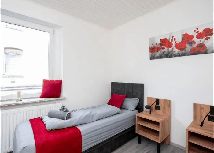 Livemore24 - Space In Recklinghausen Hoch Smart-Tv - 24-7 Check-In Und Kueche Appartement *