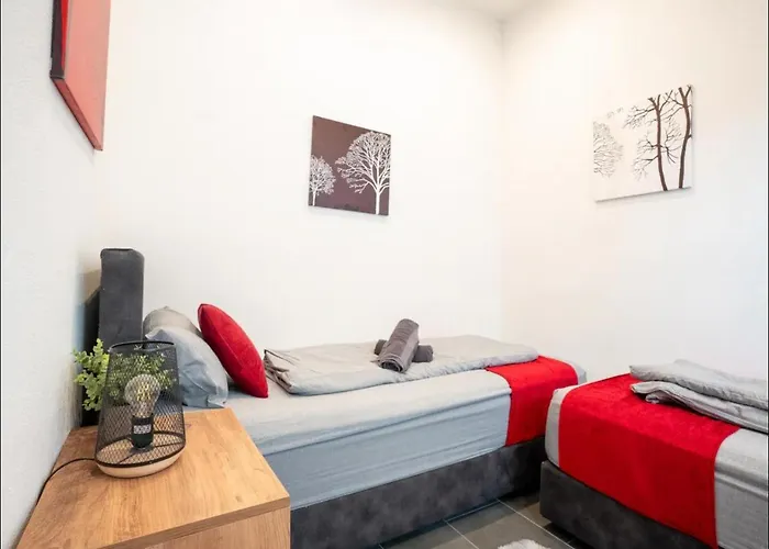 Livemore24 - Space In Recklinghausen Hoch Smart-Tv - 24-7 Check-In Und Kueche Recklinghausen