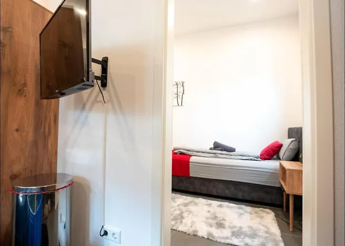 Livemore24 - Space In Recklinghausen Hoch Smart-Tv - 24-7 Check-In Und Kueche