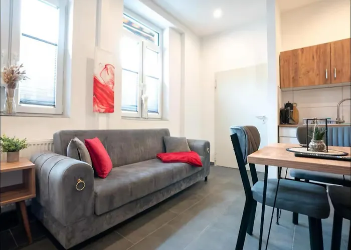 Livemore24 - Space In Recklinghausen Hoch Smart-Tv - 24-7 Check-In Und Kueche Appartement