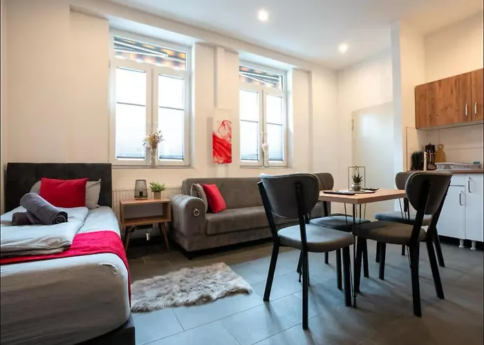 Appartement Livemore24 - Space In Recklinghausen Hoch Smart-Tv - 24-7 Check-In Und Kueche