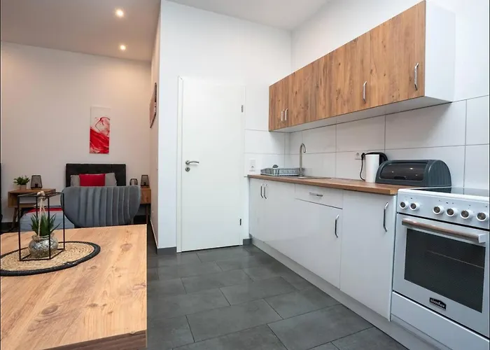 Appartement Livemore24 - Space In Recklinghausen Hoch Smart-Tv - 24-7 Check-In Und Kueche Recklinghausen