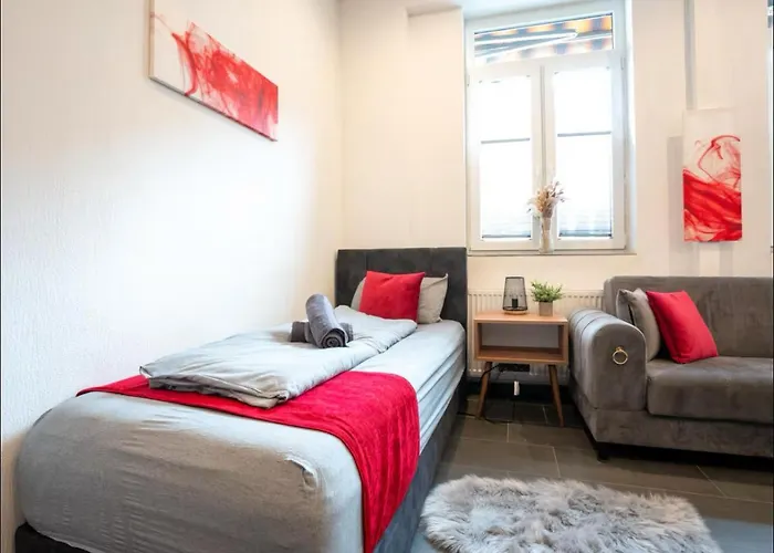 Livemore24 - Space In Recklinghausen Hoch Smart-Tv - 24-7 Check-In Und Kueche